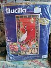 BUCILLA Needlepoint "Oriental Crane" # 4756 Designed by Nancy Rossi 10"x 18" NEW