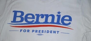 Bernie Sanders T-Shirt weiß For President Union Made In USA Kinder Größe M - Bild 1 von 1