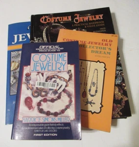 Lot of 4 Books Costume Jewelry Collectibles Photos+Descriptions Collectors Guide - Picture 1 of 15