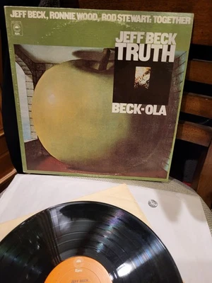 Jeff Beck – Truth / Beck-Ola 2LP NM Vinyl EX Gatefold Cover Epic BG 33779 Rock - Image 1 of 4