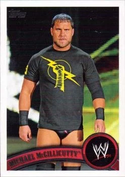 Michael McGillicutty 2011 Topps WWE - #11 - - Image 1 of 2