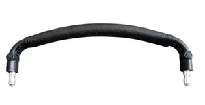 Kinderkraft Moov Bumper Bar Black Leatherette - Thicker Pin  - Picture 1 of 4