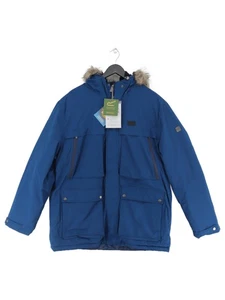 Abrigo Hombre Regatta XL Azul Poliéster con Acrílico Parka Nuevo con etiquetas - Imagen 1 de 5