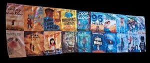 Kids Books Satin Scarf - Picture 1 of 4