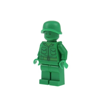 1X Lego Minifigura Toy Story Soldado Ejército Hombre Casco Verde 30071 7595 Toy001 Foto 1 de 3
