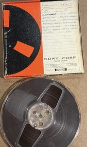 Vintage Sony PR-150 Reel-to-Reel 7” Tape – Jazz & Vocal Mix Ella Fitzgerald Andy - Picture 1 of 2