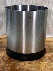 OXO Good Grips Stainless Steel Rotating Utensil Holder Spinning Storage Caddy - Picture 1 of 8