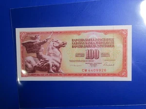 WORLD BANKNOTE JUGOSLAVIA UNC - Picture 1 of 2