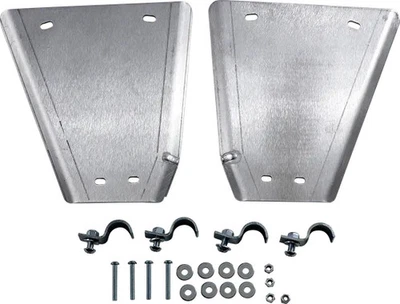 Protectores de placa de deslizamiento de brazo delantero de aluminio con perno de alce Suzuki Quadsport Z400 03-14 Foto 1 de 3
