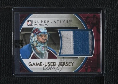 2012-13 ITG Superlative Volume 3 Gold Vault Emerald 1/1 Patrick Roy #GUJ-24 HOF - Image 1 of 2