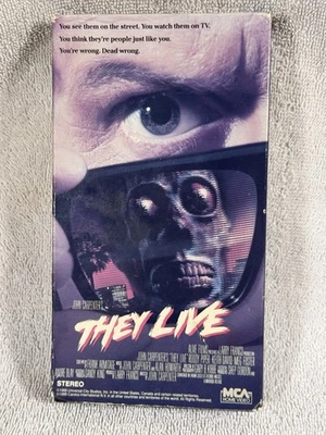 THEY LIVE VHS MOVIE  - Image 1 of 4
