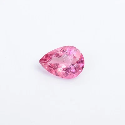 1 Carats Natural Pink Tourmaline, Pear Cut, Loose Faceted Gemstone - Image 1 of 3