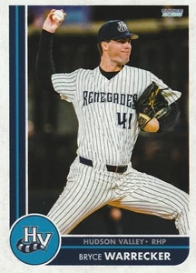 Hudson Valley Renegades Bryce Warrecker New York Yankees 2025 - Imagen 1 de 1