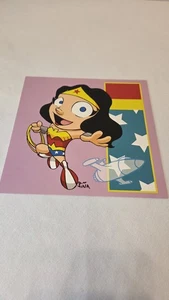 Squared Wonder Woman Fan Kunstdruck DC Comics Zimmerdeko - Bild 1 von 4