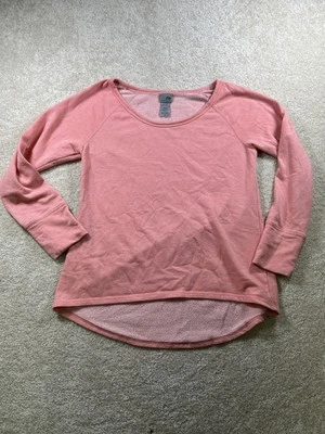 Champion Pullover Sudadera Mujer Mediana Terry Manga Larga Crew Lounge Top Foto 1 de 4