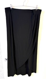 Next Jersey Stretch Wrap Skirt Size Uk 16 - Picture 1 of 6
