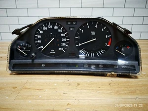 BMW E30 3 Series Speedometer Instrument Cluster Gauge 240km/h OEM 16k mil - Bild 1 von 17