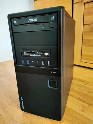 PC Intel i5 GT710 20GB RAM SSD+HDD 500+500GB Win11Pro WLAN - Bild 1 von 4
