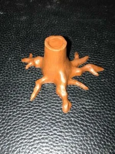 Marx Tree Stump Accessory. Brown Plastic. Recast - Picture 1 of 1
