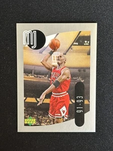1998 Upper Deck Mini Adesivo Michael Jordan #40 Carta Basket Chicago Bulls - Foto 1 di 2