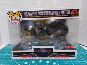 Funko POP Moment MCU The Marvels Ms Marvel Captain Marvel Photon 1258 Vinilo - Imagen 1 de 6