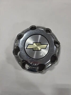 Chevrolet Silverado 2500 3500 1999-2010 8 tacos cromo plata tapa central 15052378 Foto 1 de 4