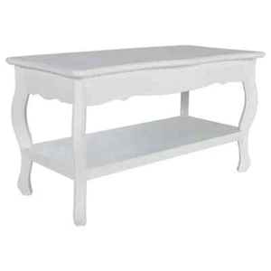 New White Coffee Table Side Bedside Office Kitchen Modern Furniture High Gloss v - Picture 1 of 5