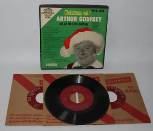 Christmas With Arthur Godfrey - 1953 US 3 x Vinyl 7" EP Box Set - Columbia B-348 - Picture 1 of 5