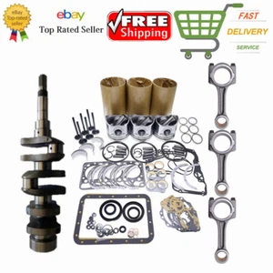✅D1402 DI Engine Overhaul Rebuild Kit / Crankshaft / Rods For Kubota Bobcat 643 - Picture 1 of 5