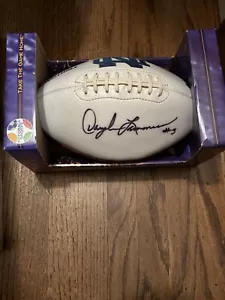 Fútbol americano autografiado por Daryle Lamonica como nuevo en caja. - Imagen 1 de 3