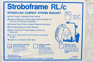 Stroboframe RL/c Rotary-Link Compact Strobe Bracket - Picture 1 of 5
