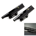 1 Pair Windshield Wiper Wing Blades Spoiler Protector Black For Car Front Window