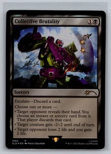 Collective Brutality 1085 FOIL Magic the Gathering Transformers MTG Devastator - Picture 1 of 2