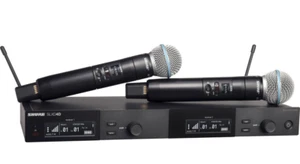 Shure SLXD24D/B58-J52 Dual Wireless System mit 2x SLXD2/B58 Handsendern - Bild 1 von 6