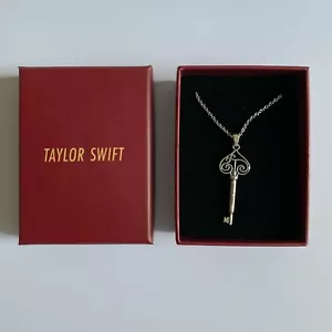 TAYLOR SWIFT TS OFFICIAL ALBUM MERCHANDISE I KNEW YOU WERE TROUBLE KEY NECKLACE - Picture 1 of 7