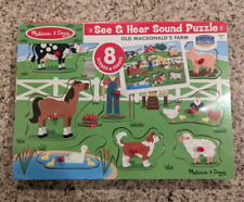 Puzzle-Old MacDonald's Farm Sound Puzzle (8 Pieces) (Ages 2+)