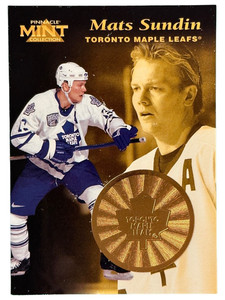 1996-97 Pinnacle Mint - Bronze ! Mats Sundin