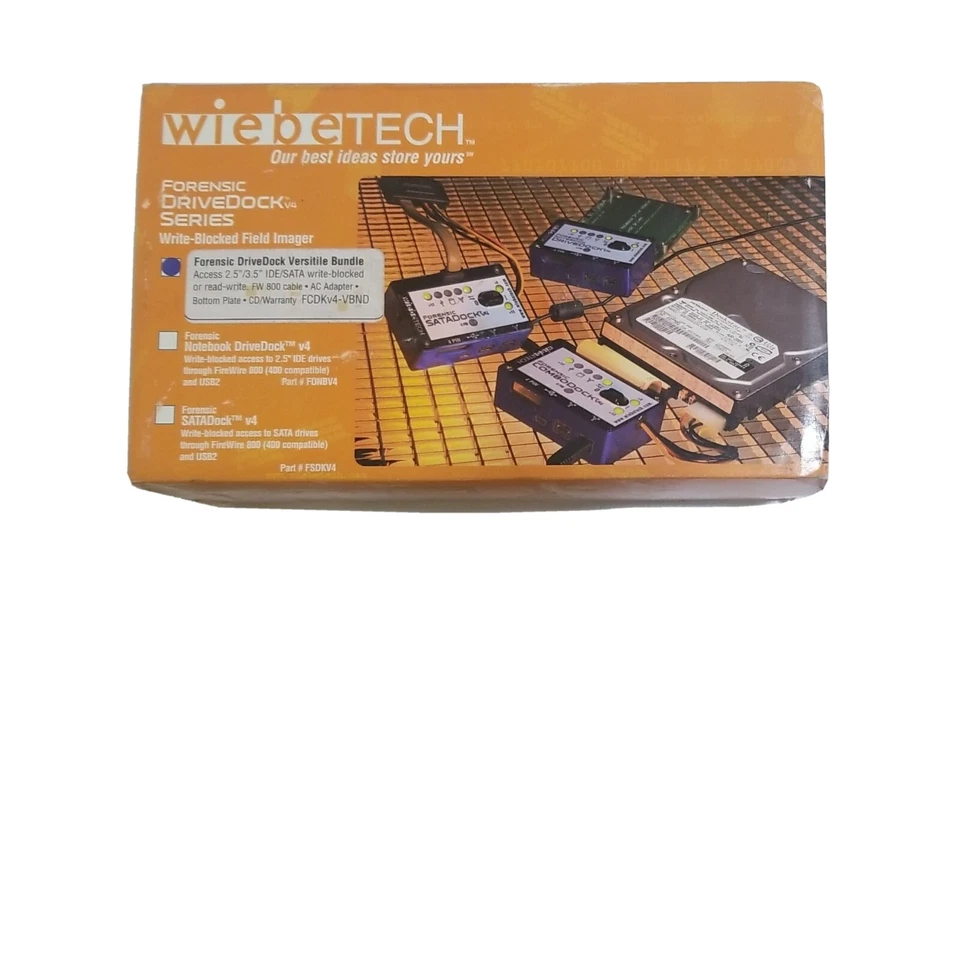 WIEBETECH FOrENSIC DRIVEDOCK SERIES FCDKV4 - Image 1 of 2