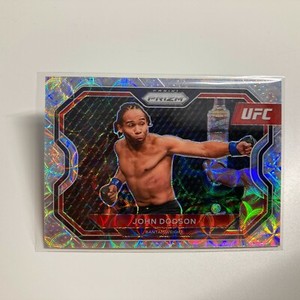John Dodson 2021 Panini Prizm UFC Premium Box Set Scope Prizm Card 53/99 #200