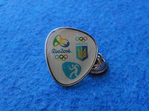 Olympic 2016 Rio Ukraine NOC Table tennis pin badge | eBay