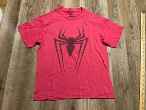Marvel Shirt, Boy's Size XL, Red Black, Spiderman - Picture 1 of 7
