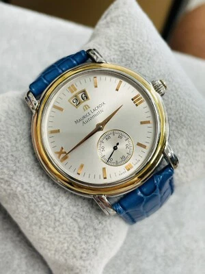 Maurice Lacroix MASTERPIECE GRAND GUICHET 18K Gold Stainless Steel Watch NR 26j - Image 1 of 4