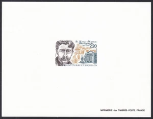 St. Pierre & Miquelon Sc509 Photographer Louis Thomas (1887-1976), Deluxe Proof - Picture 1 of 1