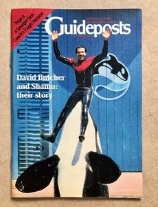 Guideposts Magazine (October 1986) David Butcher and Shamu, VG! - Picture 1 of 2