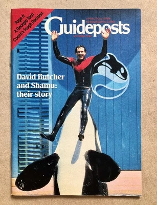 Guideposts Magazine (October 1986) David Butcher and Shamu, VG! - Image 1 of 2