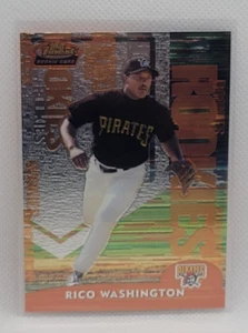 2000 Topps Finest Rico Washington RC #ed 2043/3000 Pirates - Picture 1 of 2