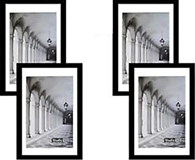 Juego de 6 marcos de póster de madera negros 18 por 24 para adolescentes, adultos para usar con carteles Foto 1 de 2