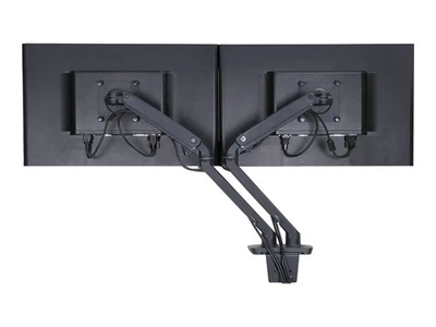 Ergotron MXV Desk Dual Monitor Arm (Matte Black) - 45-496-224 - Image 1 of 2