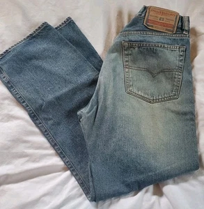 Pantalones de mezclilla desgastados para hombre Diesel Industry de colección 2002 Service Spa Kratt talla 34 - Imagen 1 de 17