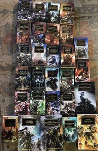 Warhammer 40K The Horus Heresy 29 Book Lot + 4 Oversized Paperback Sci-fi - Picture 1 of 21